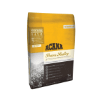 Acana Praire Poultry es un alimento para perros super premium y alto en proteínas.