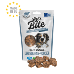 Lets Bites Premium Snack Lamb Squares & Chicken Perro 80g