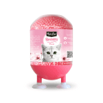 Desodorante para arenas sanitarias de gatos con aroma floral.