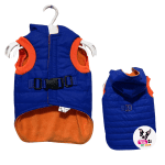 Parka Impermeable Para Mascotas Color Azul