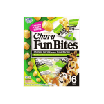Churu Fun Bites Chicken Recipe wraps Tuna Recipe 6 Packs