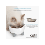 Catit Pixi Comedero Elevado Para Gatos