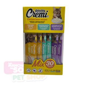 Snack Cremi Naturalistic Pollo Mix Variedades 30 Unidades