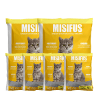 Arena Sanitaria Misifus 24 kg- Limón (ENVÍO GRATIS)