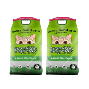 Arena Sanitaria Top-k9 Aroma Manzana 20 Kg (ENVÍO GRATIS)